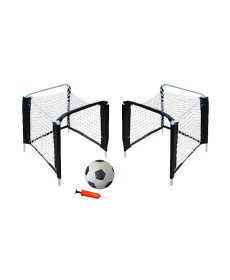 Ворота футбольні MASTER MASSPSO-0014 25 x 25 см, чорно-білі