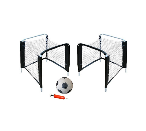 Ворота футбольні MASTER MASSPSO-0014 25 x 25 см, чорно-білі