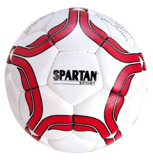 М'яч футбольний SPARTAN Club Junior розмір 3, біло-червоний