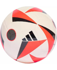М'яч футбольний Adidas Euro24 Fussballliebe IN9372 розмір 5, біло-червоний