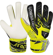 Рукавички воротарські Reusch Attrakt Solid Junior 5572515 2014 р.6,5, жовто-чорні