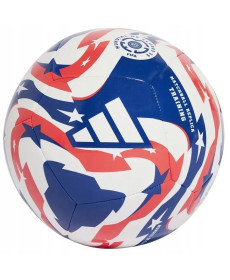 М'яч футбольний Adidas FCWC Training розмір 5, синьо-червоний
