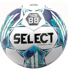 М'яч футбольний Select FB Campo PRO v23 розмір 5, біло-синій