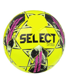 М'яч футзальний Select FUTSAL ATTACK v22 розмір 4, жовто-рожевий