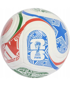 М'яч футбольний Adidas World Cup 26 Trionda Club розмір 4, різнокольоровий