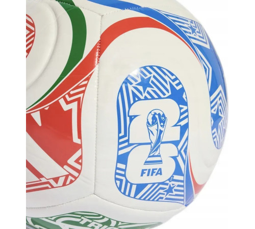 М'яч футбольний Adidas World Cup 26 Trionda Club розмір 4, різнокольоровий