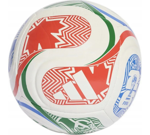 М'яч футбольний Adidas World Cup 26 Trionda Club розмір 4, різнокольоровий