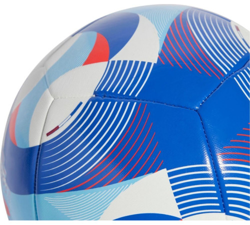 М'яч для футболу Adidas Olympic 24 Training синій IW6330 4. М'яч для футболу Adidas Olympic 24 Training синій IW6330 4.