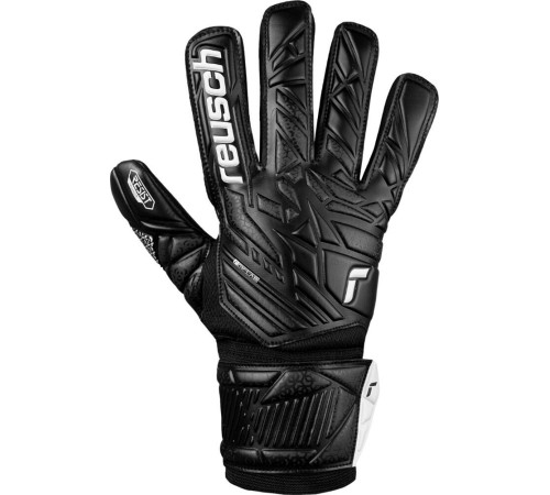 Рукавички воротарські Reusch Attrakt Resist czarne 5570615 7700 р.9,5, чорні Рукавички воротарські Reusch Attrakt Resist czarne 5570615 7700 р.9,5, чорні