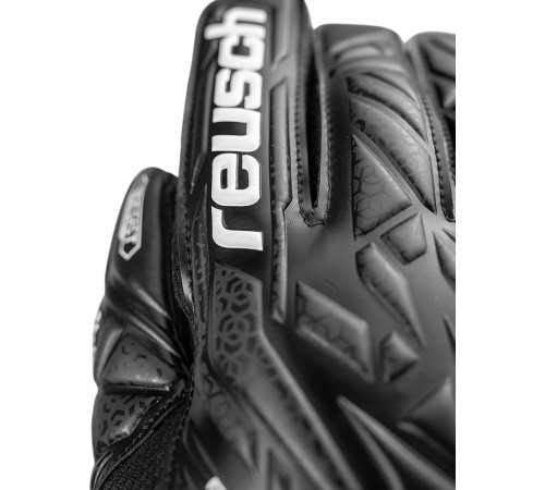 Рукавички воротарські Reusch Attrakt Resist czarne 5570615 7700 р.9,5, чорні Рукавички воротарські Reusch Attrakt Resist czarne 5570615 7700 р.9,5, чорні
