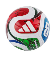 М'яч футбольний Adidas FIFA World Cup 26 Trionda League розмір 5, біло-червоний