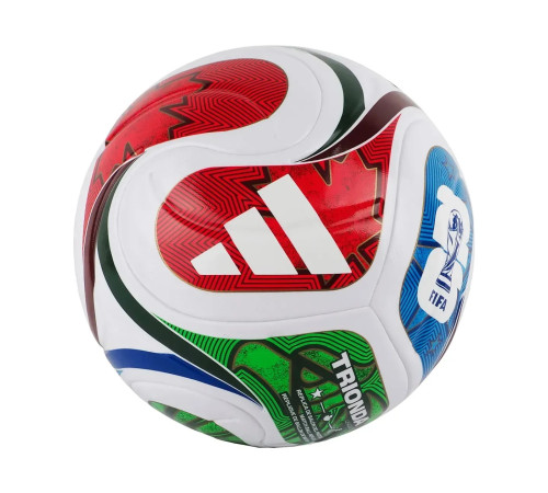 М'яч футбольний Adidas FIFA World Cup 26 Trionda League розмір 5, біло-червоний