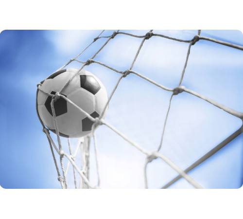 Сітка для воріт Neo‑Sport NS-1471 300 х 200 х 120 см, біла