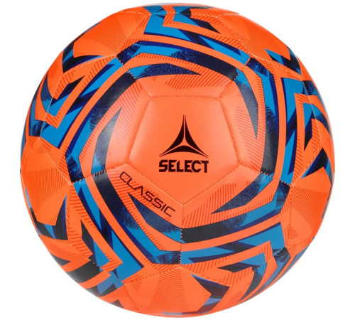 М'яч футбольний Select FB CLASSIC v25 розмір 4, оранжево-синій