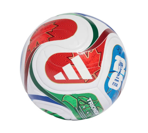 М'яч футбольний Adidas World Cup 26 Trionda League J290 (полегшений) розмір 5, різнокольоровий