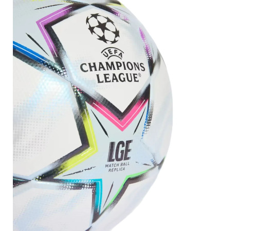М'яч футбольний Adidas UEFA Champions League 26/27 League розмір 4, різнокольоровий