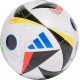 М'яч футбольний Adidas Euro24 Fussballliebe IN9369 розмір 4, чорно-білий