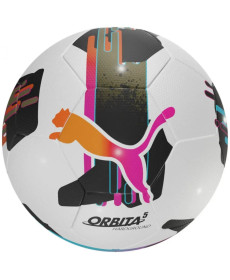 М'яч футбольний Puma Orbita 5 TB Hardground розмір 5, біло-чорний