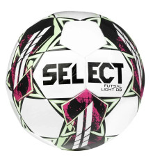 М'яч футзальний Select FUTSAL LIGHT DB v22 розмір 4, біло-рожевий
