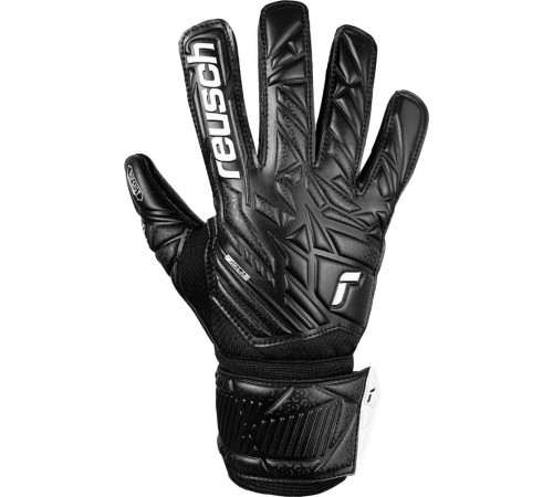 Рукавички воротарські Reusch Attrakt Resist Junior 5572615 7700 р.4, чорні Рукавички воротарські Reusch Attrakt Resist Junior 5572615 7700 р.4, чорні