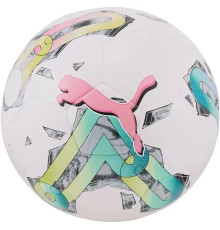 М'яч футбольний Puma Orbita 5 TB Hardground розмір 5, біло-рожевий