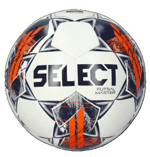 М'яч футзальний Select Futsal Master v22 розмір 4, біло-чорний