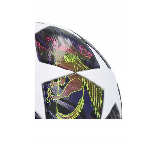 Футбольний м'яч Adidas UCL League Junior 290g 2026 Budapest, розмір 5, фіолетово-білий