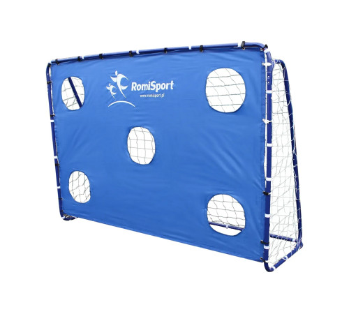 Ворота для тренування точності RomiSport 240 х 170 см, сині