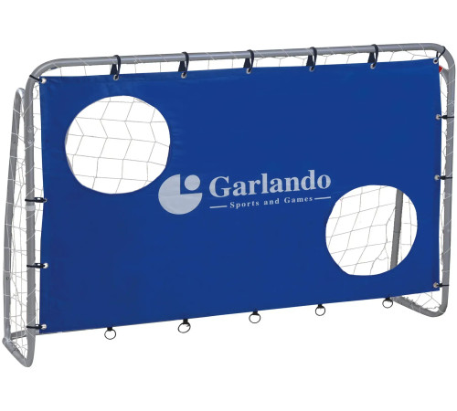 Ворота футбольні Garlando Classic Goal 180 x 120 x 60 см, сірі Ворота футбольні Garlando Classic Goal 180 x 120 x 60 см, сірі