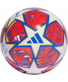 М'яч футбольний Adidas UCL TRN IN9332 розмір 5, біло-червоний