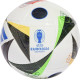 М'яч футбольний Adidas Euro24 Fussballiebe League J350 IN9376 розмір 5, біло-чорний