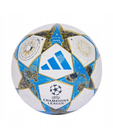 Футбольний м'яч Adidas UCL League Stage 25/26 розмір 4, біло-блакитний