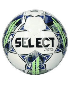 М'яч футзальний Select Futsal Master v22 розмір 4, біло-синій