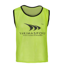 Футбольна манішка Yakimasport жовта