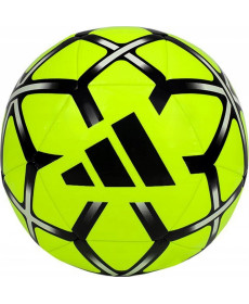 М'яч футбольний Adidas Starlancer Club IT6382 розмір 4, жовто-чорний