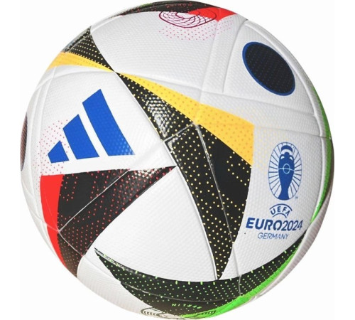 М'яч футбольний Adidas Euro24 Fussballiebe League IN9367 розмір 5, біло-чорний М'яч футбольний Adidas Euro24 Fussballiebe League IN9367 розмір 5, біло-чорний
