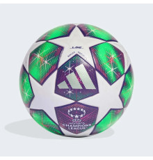 М'яч для футболу Adidas Finale 2026 W League розмір 5, зелено-фіолетовий