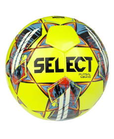 М'яч футзальний SELECT Futsal Mimas (FIFA Basic) v22 розмір 4, жовто-синій