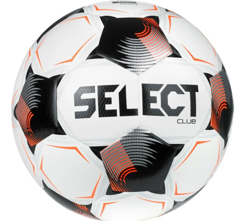 М'яч футбольний Select FB Club Fifa v26 розмір 5, біло-чорний