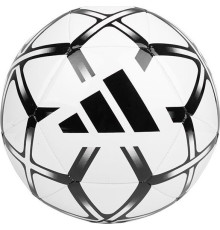 М'яч футбольний Adidas Starlancer Club IP1648 розмір 5, біло-чорний