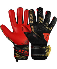 Рукавички воротарські Reusch Attrakt Freegel Silver Junior 5572235 7075 р.6,5, червоно-чорні
