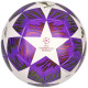 Футбольний м'яч Adidas UCL Training 25/26 Budapest розмір 4, біло-фіолетовий