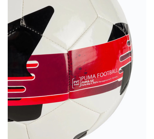 М'яч футбольний Puma Orbita 6 MS розмір 4, біло-червоний