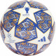 М'яч футбольний Adidas Junior UCL League Istanbul 290 HU1575 розмір 4, синьо-білий