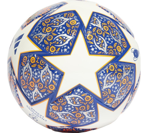 М'яч футбольний Adidas Junior UCL League Istanbul 290 HU1575 розмір 4, синьо-білий М'яч футбольний Adidas Junior UCL League Istanbul 290 HU1575 розмір 4, синьо-білий