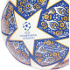 М'яч футбольний Adidas Junior UCL League Istanbul 290 HU1575 розмір 4, синьо-білий