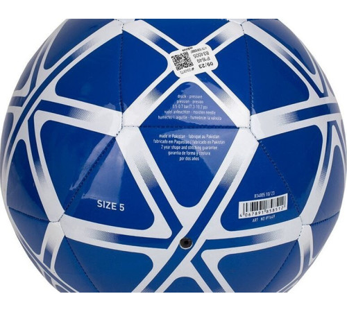 М'яч для футболу Adidas Starlancer Club синій IP1649 5