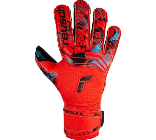 Рукавички воротарські Reusch Attrakt Gold X Evolution M 5370950 3333 р.8, червоні Рукавички воротарські Reusch Attrakt Gold X Evolution M 5370950 3333 р.8, червоні