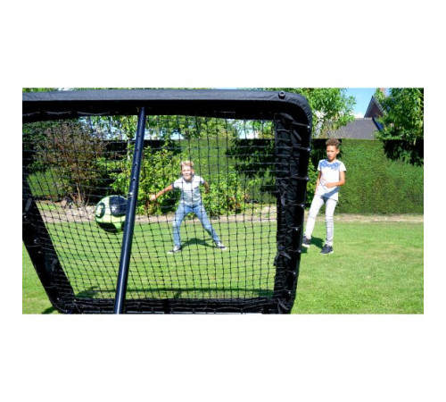 Сітка тренувальна для футболу Exit Kickback XL Rebounder 164 х 164 см, чорна