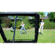 Сітка тренувальна для футболу Exit Kickback XL Rebounder 164 х 164 см, чорна